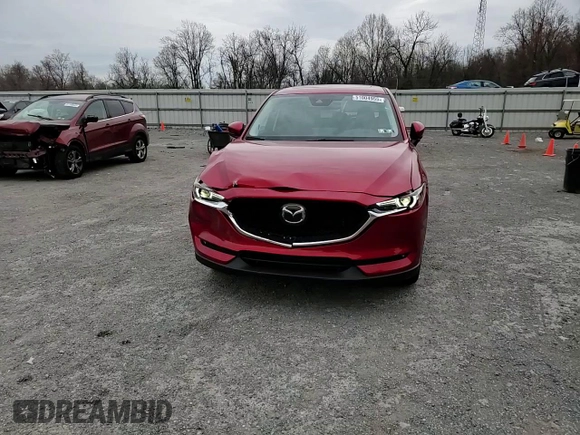2021 Mazda CX-5 Grand Touring Reserve with VIN JM3KFBAY3M0315640, listed as a Copart auction lot 51004955 with 21,981 mi miles and Salvage Title. Bid and sale history available at DreamBid. Image 12.