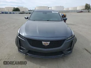 2020 Cadillac CT5 V-Series with VIN 1G6DV5RW5L0151558, listed as a Copart auction lot 47098245 with 60,790 mi miles and Salvage Title. Bid and sale history available at carsss.com. Image 5.