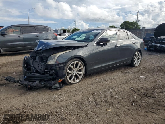 2015 Cadillac ATS Premium with VIN 1G6AF5SX1F0123294, listed as a Copart auction lot 74200964 with 59,652 mi miles and Salvage Title. Bid and sale history available at carsss.com. Image 1.