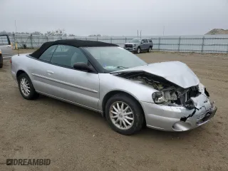 2002 Chrysler Sebring LXi with VIN 1C3EL55RX2N151004, listed as a Copart auction lot 85811704 with 187,000 mi miles and Salvage Title. Bid and sale history available at carsss.com. Image 4.