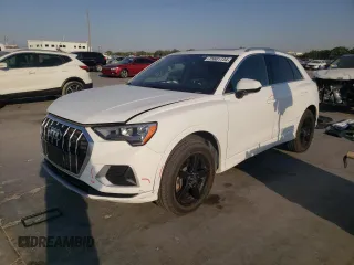 2019 Audi Q3 Premium with VIN WA1AECF37K1078324, listed as a Copart auction lot 75601734 with 73,623 mi miles and Salvage Title. Bid and sale history available at carsss.com. Image 1.