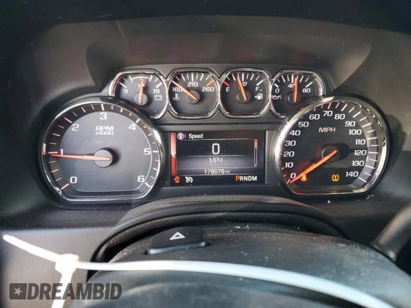 2015 GMC Yukon SLT with VIN 1GKS2BKC7FR279302, listed as a Copart auction lot 47827085 with 176,076 mi miles and Salvage Title. Bid and sale history available at carsss.com. Image 9.