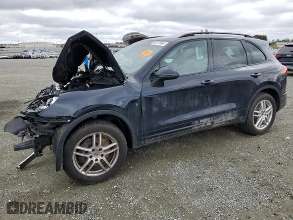 2016 Porsche Cayenne with VIN WP1AA2A26GLA03540, listed as a Copart auction lot 49517665 with 109,314 mi miles and Salvage Title. Bid and sale history available at carsss.com. Image 1.