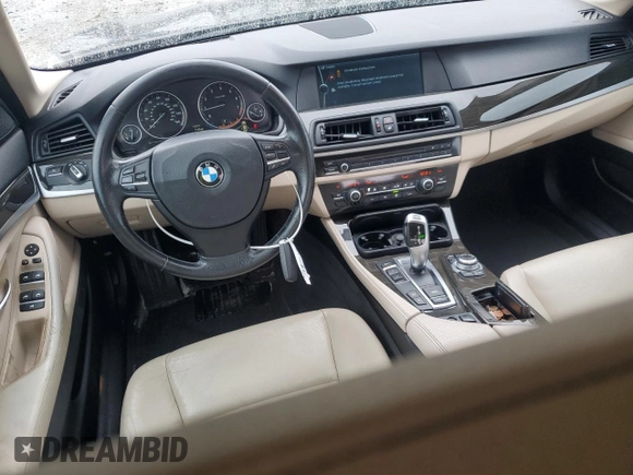2012 BMW 5 Series 528i xDrive with VIN WBAXH5C54CDW05421, listed as a Copart auction lot 51747865 with 133,881 mi miles and Salvage Title. Bid and sale history available at carsss.com. Image 8.