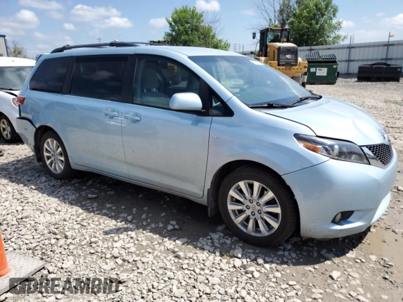 2017 Toyota Sienna LE с VIN 5TDJZ3DC1HS155276, выставлен на аукционе Copart как лот 63633855 с пробегом 132 749 миль миль и Чистый • Clean title. История ставок и продаж доступна на DreamBid. Изображение 4.