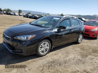 2017 Subaru Impreza Premium with VIN 4S3GTAD63H3740193, listed as a Copart auction lot 62497775 with 120,741 mi miles and Salvage title. Bid and sale history available at DreamBid. Image 1.