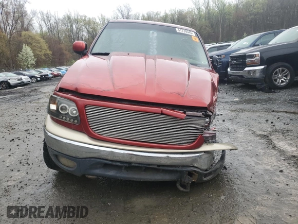 1999 Ford F-150 XL with VIN 1FTRX18L8XNB30435, listed as a Copart auction lot 51739345 with 0 mi miles and Salvage Title. Bid and sale history available at carsss.com. Image 5.
