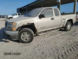 2004 GMC Canyon SLE Z71 with VIN 1GTDT196648128711, listed as a Copart auction lot 43203835 with 167,870 mi miles and Clean Title. Bid and sale history available at carsss.com. Image 1.