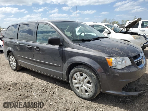 2017 Dodge Grand Caravan SE Plus with VIN 2C4RDGBG2HR728547, listed as a Copart auction lot 49458325 with 95,189 mi miles and Salvage Title. Bid and sale history available at DreamBid. Image 4.