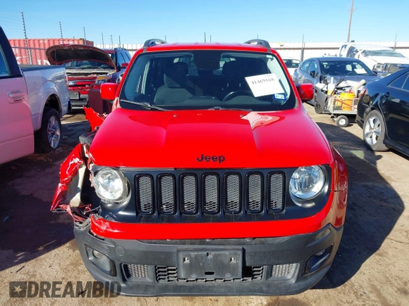 2017 Jeep Renegade Latitude z VIN ZACCJABB6HPF76261, wystawiony jako IAAI lot #41469168 z przebiegiem 99 896 mil mil oraz . Historia ofert i sprzedaży dostępna na DreamBid. Obrazek 12.