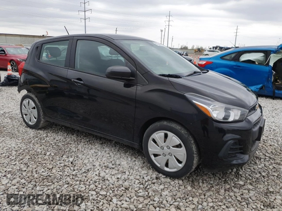 2017 Chevrolet Spark LS with VIN KL8CB6SA1HC814712, listed as a Copart auction lot 51384345 with 99,222 mi miles and Salvage Title. Bid and sale history available at carsss.com. Image 4.