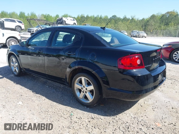 2012 Dodge Avenger SE with VIN 1C3CDZAB5CN237648, listed as a IAAI auction lot 42063514 with 157,123 mi miles. Bid and sale history available at carsss.com. Image 3.