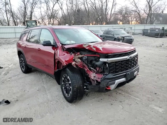 2024 Chevrolet Traverse AWD Z71 with VIN 1GNEVJKS6RJ170762, listed as a Copart auction lot 41400015 with 7,746 mi miles and Salvage Title. Bid and sale history available at carsss.com. Image 14.