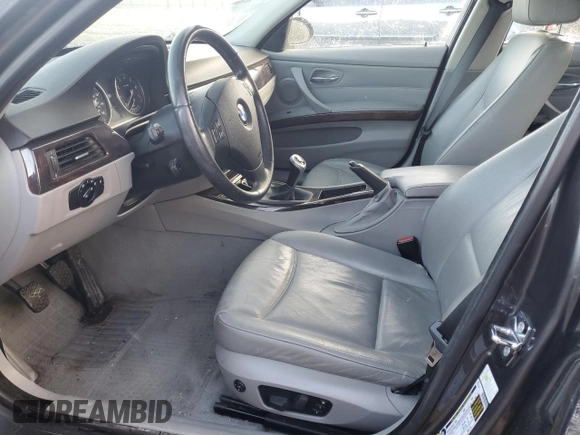 2008 BMW 3 Series 328xi with VIN WBAVC93598KZ73125, listed as a Copart auction lot 44732725 with Not provided miles and Salvage title. Bid and sale history available at DreamBid. Image 7.