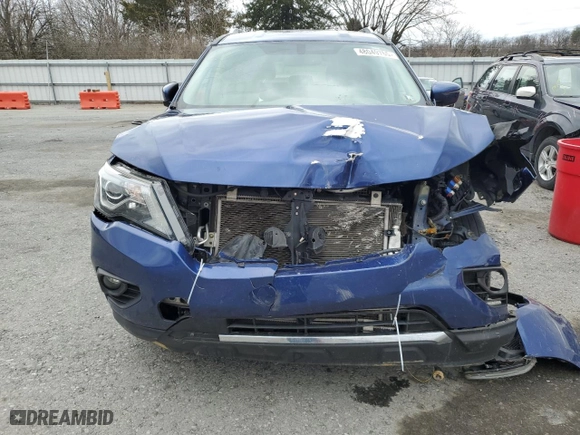 2018 Nissan Pathfinder S with VIN 5N1DR2MM2JC637435, listed as a Copart auction lot 48049765 with 77,971 mi miles and Salvage Title. Bid and sale history available at carsss.com. Image 5.