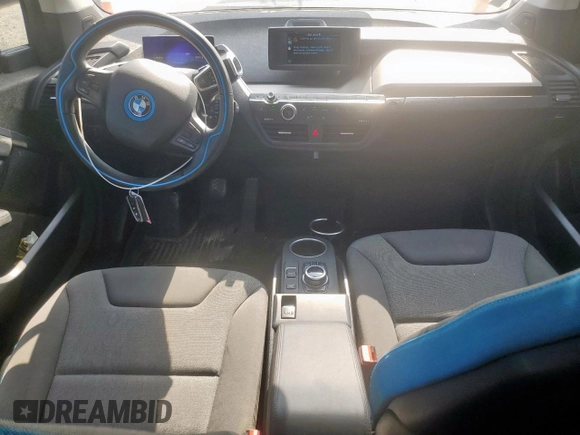2017 BMW i3 with VIN WBY1Z8C38HV894714, listed as a Copart auction lot 57520835 with 45,860 mi miles and Salvage title. Bid and sale history available at DreamBid. Image 8.