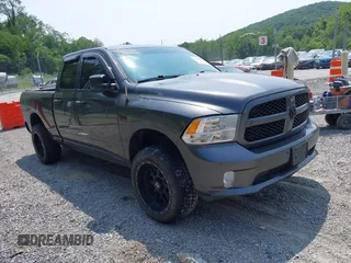 2014 Ram 1500 Tradesman with VIN 1C6RR7FTXES192585, listed as a IAAI auction lot 42438664 with 156,678 mi miles and . Bid and sale history available at DreamBid. Image 1.