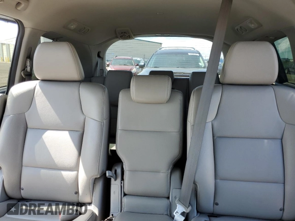 2014 Honda Odyssey Touring with VIN 5FNRL5H91EB502555, listed as a Copart auction lot 61872285 with 203,448 mi miles and Salvage title. Bid and sale history available at DreamBid. Image 10.
