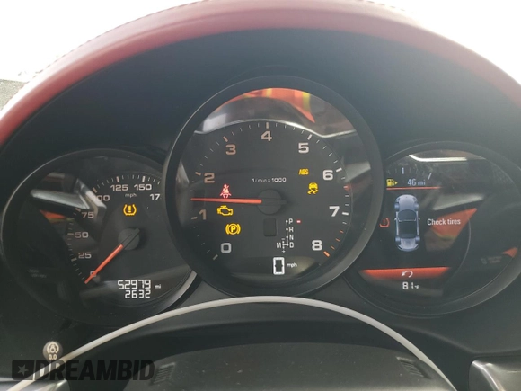 2017 Porsche 718 Boxster z VIN WP0CA2A8XHS221955, wystawiony jako Copart lot #39600404 z przebiegiem 52 979 mil mil oraz . Historia ofert i sprzedaży dostępna na DreamBid. Obrazek 9.