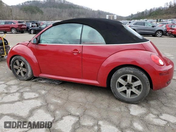 2006 Volkswagen Beetle z VIN 3VWRF31Y06M321471, wystawiony jako Copart lot #84939994 z przebiegiem 206 104 mil mil oraz Szkoda całkowita • Salvage title. Historia ofert i sprzedaży dostępna na DreamBid. Obrazek 2.
