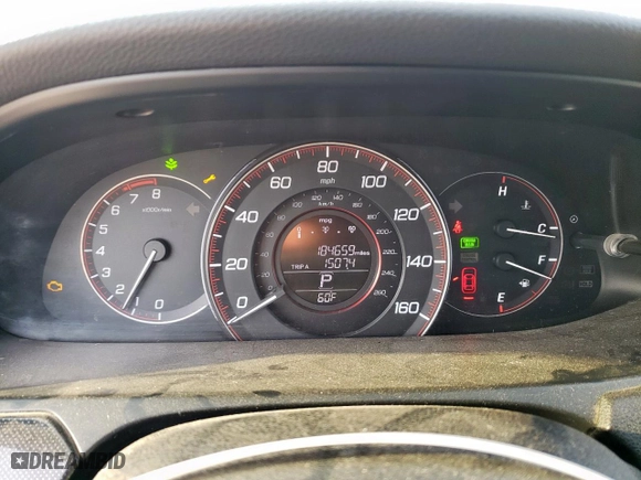2014 Honda Accord Coupe EX-L with VIN 1HGCT1B81EA005160, listed as a Copart auction lot 51593125 with 184,659 mi miles and Salvage Title. Bid and sale history available at carsss.com. Image 9.