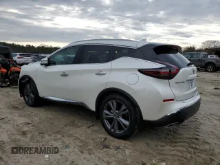 2024 Nissan Murano Platinum z VIN 5N1AZ2DS9RC126219, wystawiony jako Copart lot #86307474 z przebiegiem 452 mil mil oraz Szkoda całkowita • Salvage title. Historia ofert i sprzedaży dostępna na DreamBid. Obrazek 2.