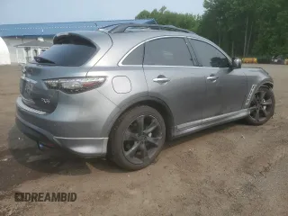2012 Infiniti FX with VIN JN8AS1MW1CM154415, listed as a Copart auction lot 59461745 with 141,803 mi miles and Salvage title. Bid and sale history available at DreamBid. Image 3.