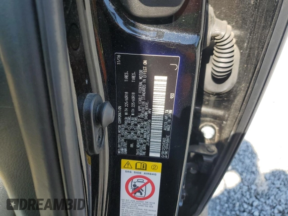 2017 Lexus NX 200t with VIN JTJYARBZ9H2059156, listed as a Copart auction lot 53250485 with 95,902 mi miles and Salvage Title. Bid and sale history available at DreamBid. Image 13.