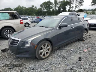 2014 Cadillac ATS Standard RWD z VIN 1G6AA5RX1E0156816, wystawiony jako Copart lot #59548285 z przebiegiem 125 825 mil mil oraz Czysty tytuł • Clean title. Historia ofert i sprzedaży dostępna na DreamBid. Obrazek 1.