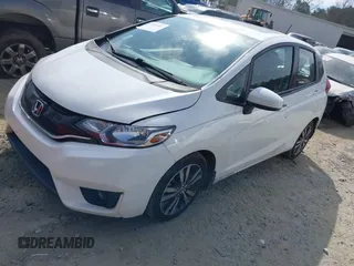 2015 Honda Fit EX-L with VIN 3HGGK5H85FM752283, listed as a IAAI auction lot 41784401 with 135,188 mi miles and . Bid and sale history available at DreamBid. Image 2.