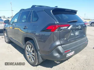 2020 Toyota RAV4 XLE Premium with VIN 2T3C1RFV3LW065281, listed as a IAAI auction lot 41756443 with 17,354 mi miles. Bid and sale history available at carsss.com. Image 3.