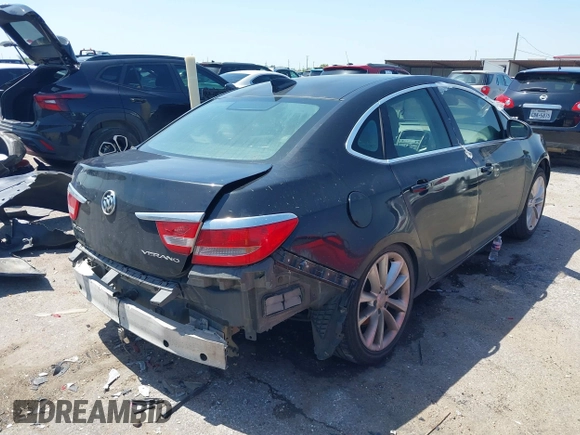 2015 Buick Verano Convenience Group with VIN 1G4PR5SK8F4122859, listed as a IAAI auction lot 41837350 with 278,575 mi miles and . Bid and sale history available at carsss.com. Image 4.