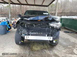 2019 Toyota 4Runner SR5 with VIN JTEZU5JR5K5209533, listed as a Copart auction lot 44011245 with 61,087 mi miles and Salvage Title. Bid and sale history available at carsss.com. Image 5.