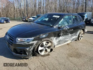 2020 Audi Q5 Premium with VIN WA1ANAFY6L2111793, listed as a Copart auction lot 52373045 with 81,578 mi miles and Salvage Title. Bid and sale history available at carsss.com. Image 1.