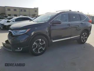 2018 Honda CR-V Touring with VIN 7FARW2H90JE043944, listed as a Copart auction lot 49346705 with 56,259 mi miles and Salvage Title. Bid and sale history available at carsss.com. Image 1.