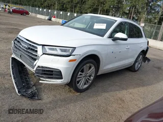 2018 Audi Q5 Premium Plus with VIN WA1BNAFY0J2229162, listed as a IAAI auction lot 41999424 with 36,340 mi miles. Bid and sale history available at carsss.com. Image 23.