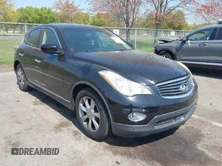 2008 Infiniti EX Journey with VIN JNKAJ09E78M301738, listed as a IAAI auction lot 42082307 with 134,078 mi miles. Bid and sale history available at carsss.com. Image 1.