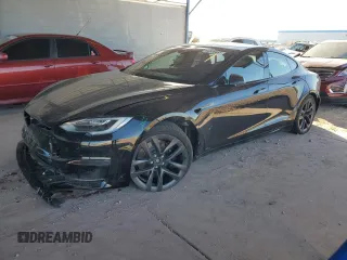 2022 Tesla Model S z VIN 5YJSA1E51NF464763, wystawiony jako Copart lot #43559465 z przebiegiem 36 079 mil mil oraz Szkoda całkowita • Salvage title. Historia ofert i sprzedaży dostępna na DreamBid. Obrazek 1.