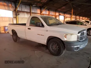 2007 Dodge 1500 SLT with VIN 1D7HA16P17J569962, listed as a Copart auction lot 89371515 with 166,014 mi miles and Clean Title. Bid and sale history available at DreamBid. Image 4.