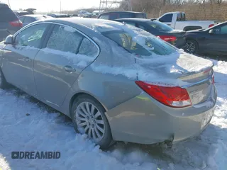 2011 Buick Regal CXL RL3 with VIN W04GR5EC5B1014102, listed as a IAAI auction lot 41318888 with 78,177 mi miles and . Bid and sale history available at DreamBid. Image 3.
