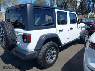 2024 Jeep Wrangler Willys with VIN 1C4PJXDN7RW104649, listed as a IAAI auction lot 41855892 with 16,762 mi miles. Bid and sale history available at carsss.com. Image 4.