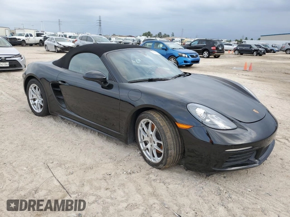 2017 Porsche 718 Boxster z VIN WP0CA2A85HS221345, wystawiony jako Copart lot #79290894 z przebiegiem Nie podano mil oraz Szkoda całkowita • Salvage title. Historia ofert i sprzedaży dostępna na DreamBid. Obrazek 4.