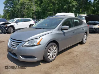 2014 Nissan Sentra SV with VIN 3N1AB7AP2EY260385, listed as a IAAI auction lot 42430485 with 135,258 mi miles and . Bid and sale history available at DreamBid. Image 2.