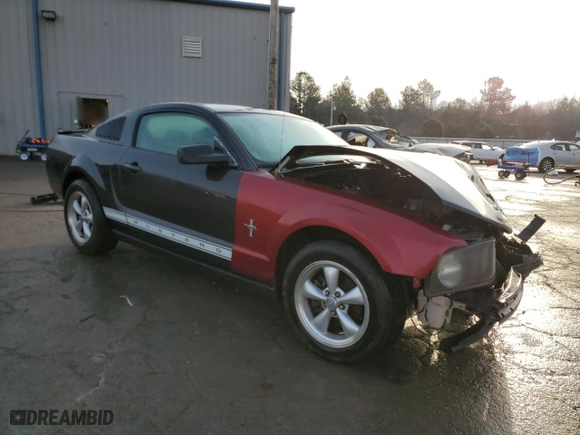 2008 Ford Mustang Deluxe with VIN 1ZVHT80N585132736, listed as a Copart auction lot 88922665 with 0 mi miles and Clean Title. Bid and sale history available at carsss.com. Image 4.