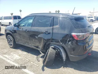 2024 Jeep Compass Trailhawk с VIN 3C4NJDDN5RT137399, выставлен на аукционе Copart как лот 57471105 с пробегом 29 008 миль миль и Списание • Salvage title. История ставок и продаж доступна на DreamBid. Изображение 2.