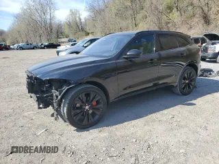 2019 Jaguar F-Pace S with VIN SADCM2FV8KA398771, listed as a Copart auction lot 53560745 with 60,347 mi miles and Salvage Title. Bid and sale history available at DreamBid. Image 1.