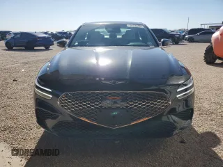 2025 Genesis G70 2.5T with VIN KMTG34SC4SU149867, listed as a Copart auction lot 85691544 with 2,338 mi miles and Clean Title. Bid and sale history available at DreamBid. Image 5.