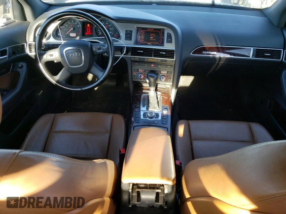 2007 Audi A6 3.2L with VIN WAUDH74F17N104623, listed as a Copart auction lot 80537904 with 123,152 mi miles and Salvage Title. Bid and sale history available at carsss.com. Image 8.