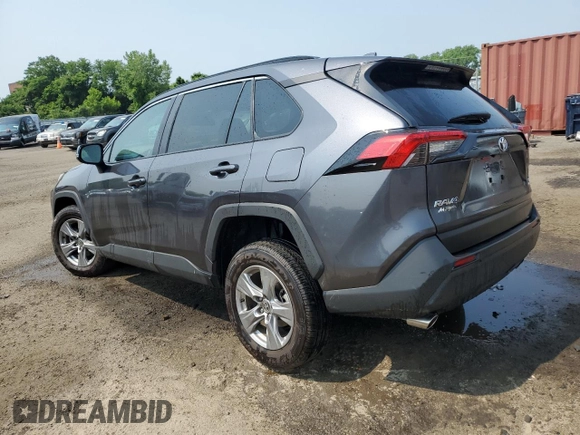 2024 Toyota RAV4 XLE with VIN 2T3P1RFV4RC451736, listed as a Copart auction lot 59940025 with 4,359 mi miles and Salvage title. Bid and sale history available at DreamBid. Image 2.