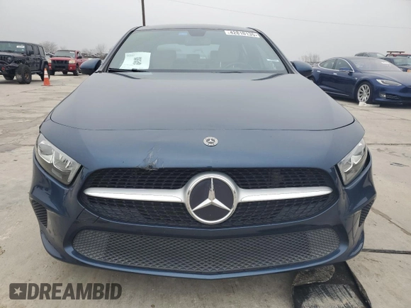 2021 Mercedes-Benz A 220 with VIN W1K3G4EB7MJ280337, listed as a Copart auction lot 42810135 with 65,057 mi miles and Salvage Title. Bid and sale history available at DreamBid. Image 5.